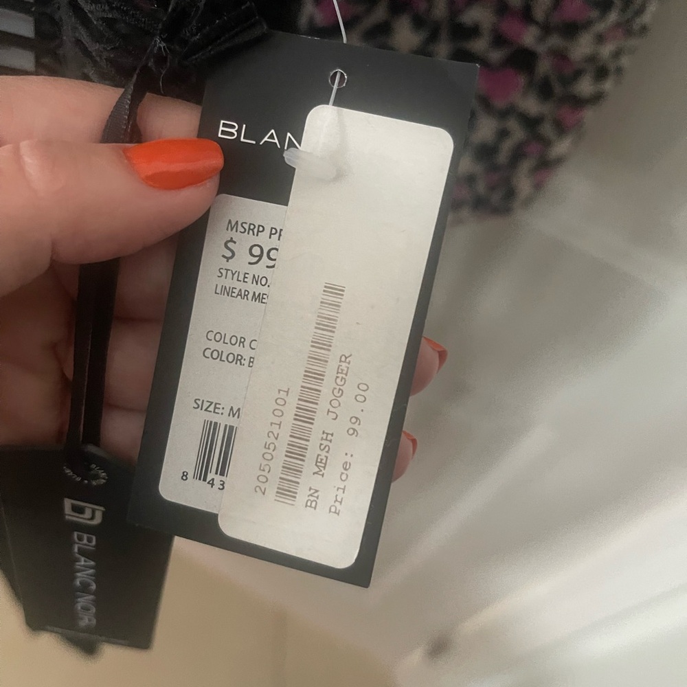 NWT BLANC NOIR JOGGER PANTS - Picture 4 of 4